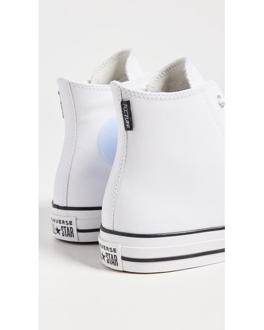 Converse White Chuck Taylor All Star Twill Sneakers for men