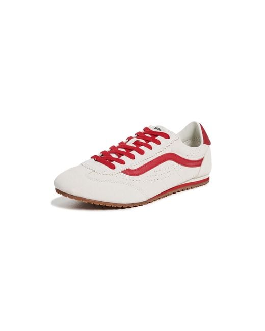 Vans Red Super Low Pro Sneakers