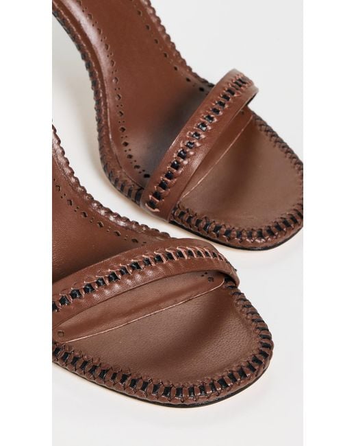 Larroude Black Verona Sandals