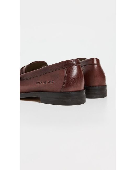 Common Projects Brown Soft Loafers
