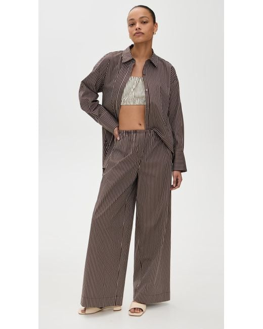 Staud Brown Sandbar Top