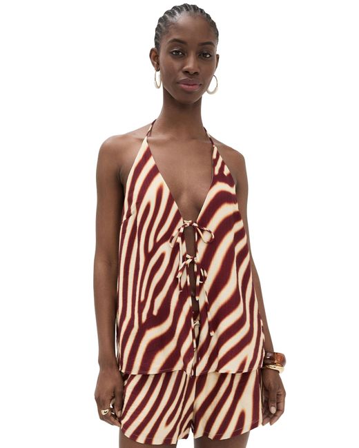 Seven Wonders Red Octavia Top