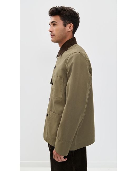 Universal Works Green Merchant Jacket for men