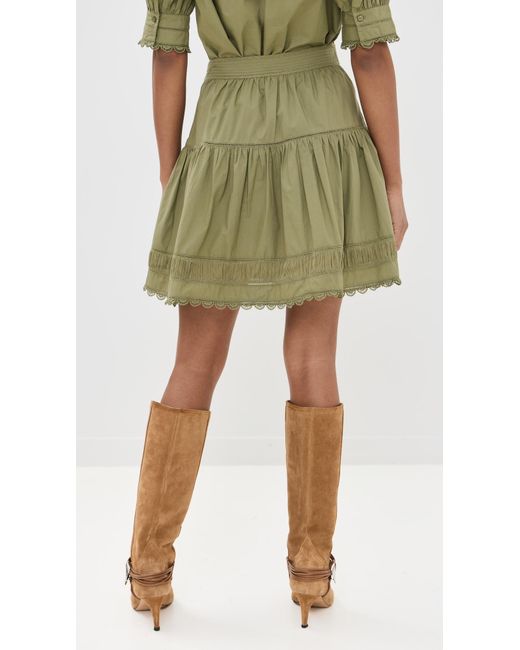 Ulla Johnson】 Aylaリブニット maxiスカート