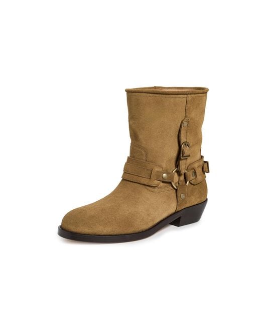 Isabel Marant White Ildred Boots
