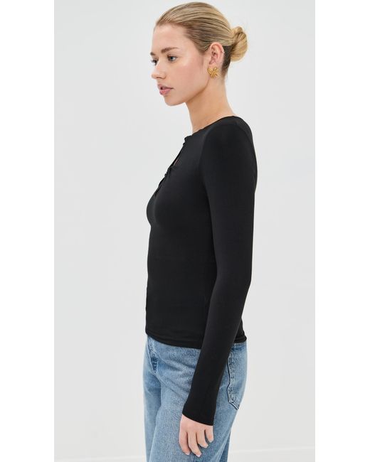 Le Bos Black Brigitte Top