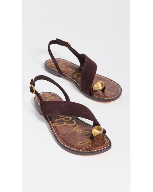 Sam Edelman Multicolor Grace Suede Sandals
