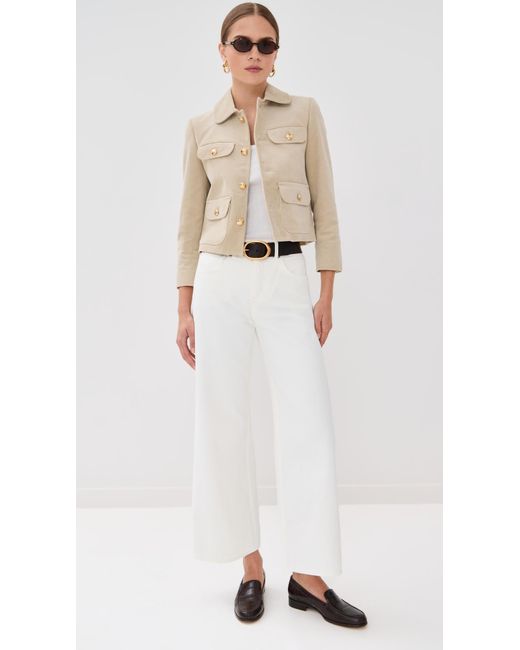 Nili Lotan Natural Chamonix Corduroy Jacket