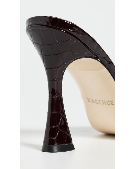 L'Agence Black Avery V Mules