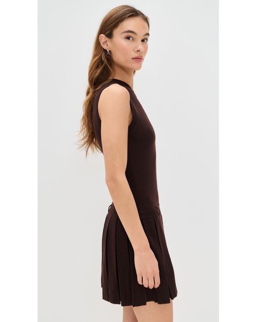 Sandy Liang Black Millie Dress