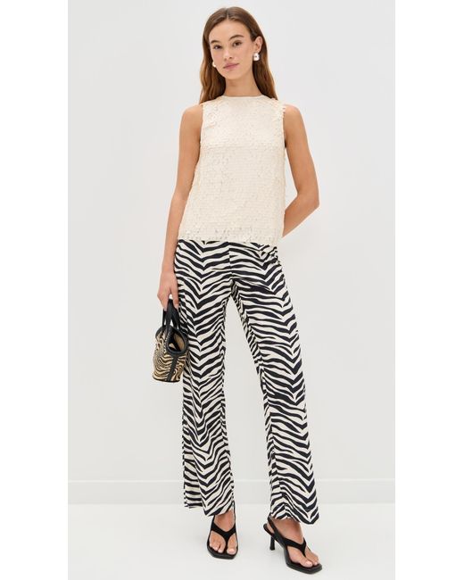 Simon Miller White Shirley Sequin Top