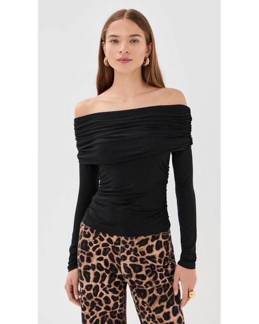 Veronica Beard Black Chaiya Top