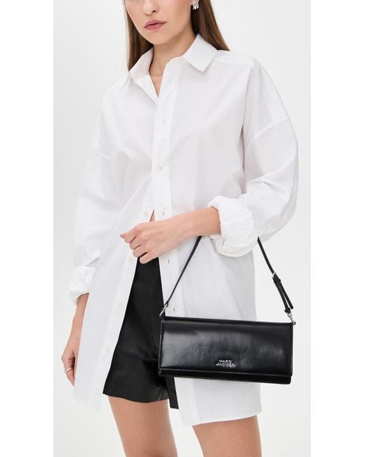 Marc Jacobs Black The Glam Mirror Shoulder Bag