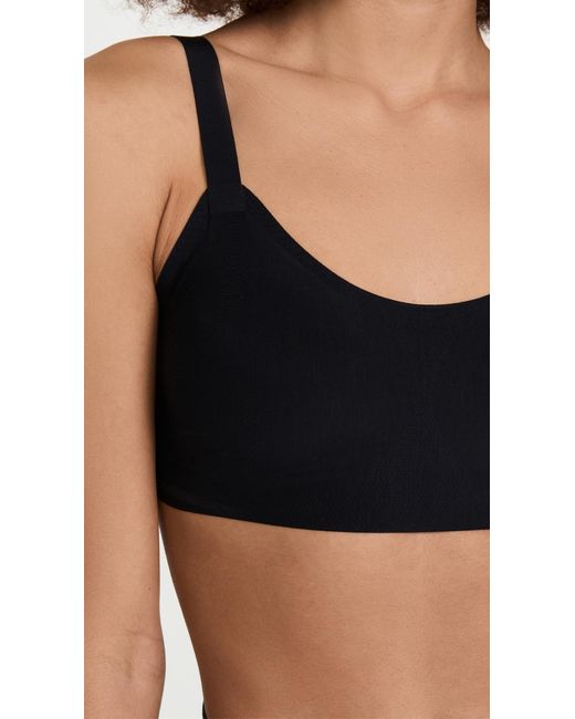Commando Black Butter Soft Support Back Closr Bralette