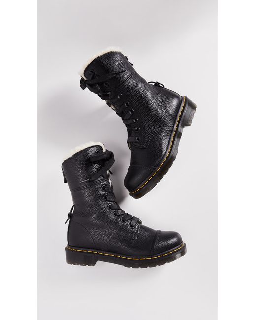 aimilita dr martens fur lined