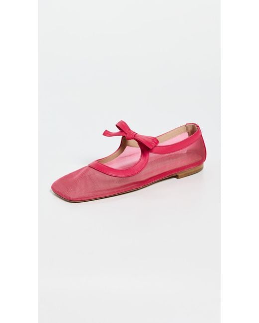 Ulla Johnson Pink Cleo Flats