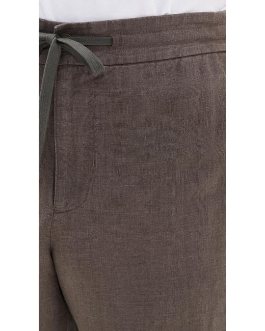 Vince Black Drawstring Pants for men
