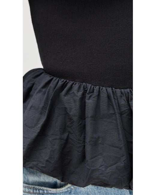 Rails Black Tillie Top