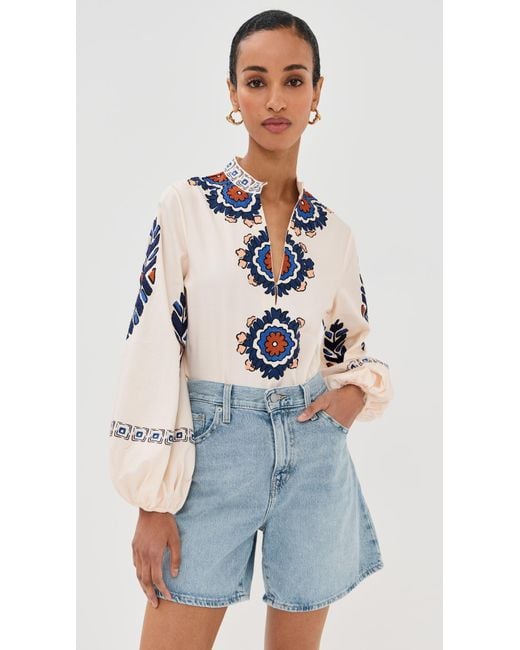 Figue White Davina Top