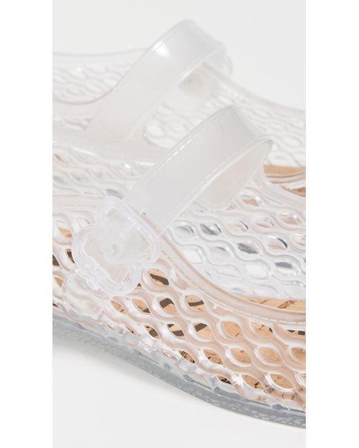 Sam Edelman White Michaela Jelly Flats