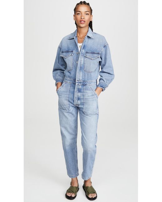 Citizens of Humanity Blue Marta Jumpsuit