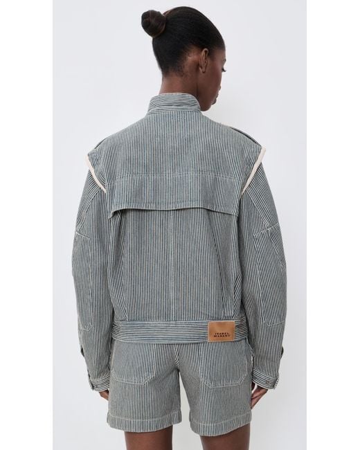 Isabel Marant Gray Edany Jacket