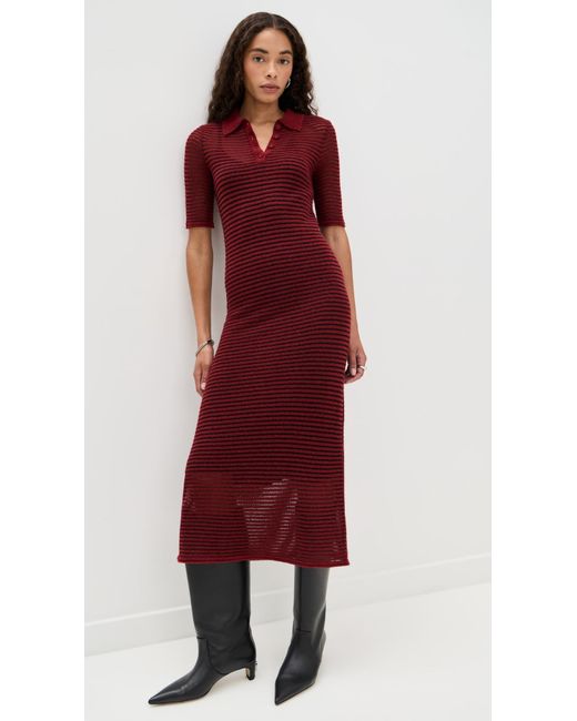 Proenza Schouler Red Meline Dress