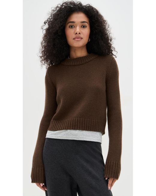 La Ligne Black Solid Mini Marin Sweater