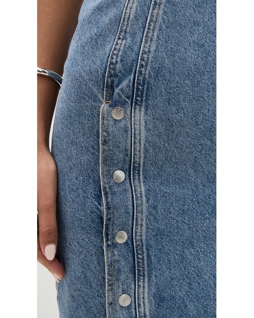 fleur du mal denim dress Denim Shirt Dress