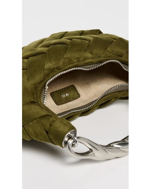 JW PEI Green Orla Weave Handbag