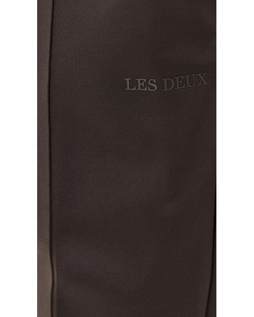 Les Deux Black Ballier Casual Track Pants for men