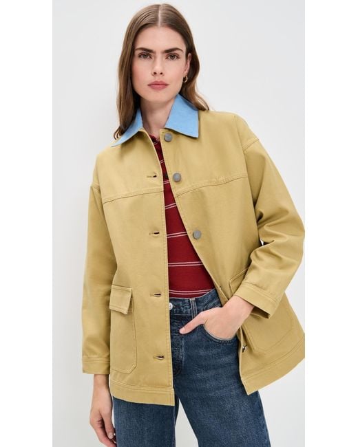 Le Bos Natural Dree Mid-Length Barn Jacket