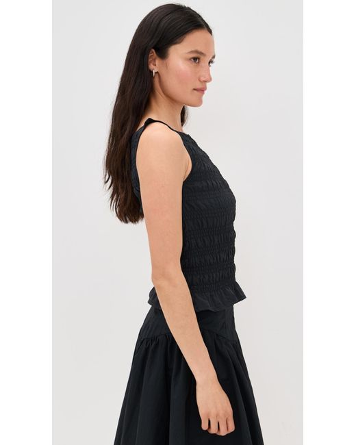 Peachy Den Black The Deba Top