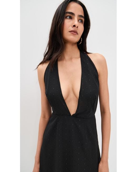 AFRM Odenah Dress in Black | Lyst