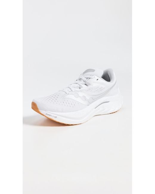 Saucony White Endorphin Speed Sneakers