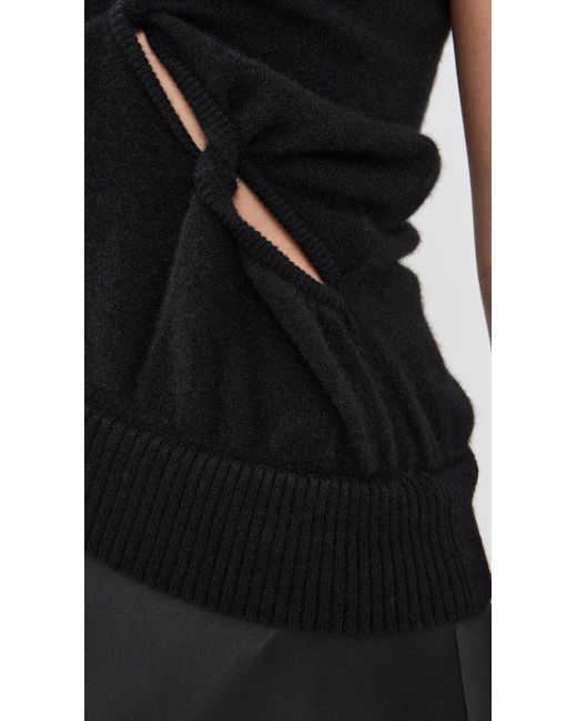 Christopher Esber Black Entwined Duo Dress
