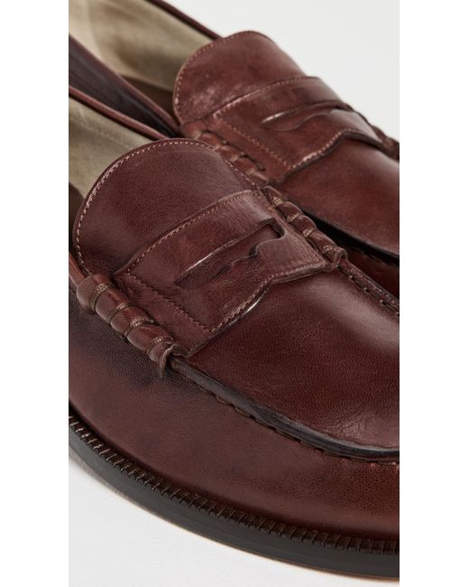 Common Projects Brown Soft Loafers