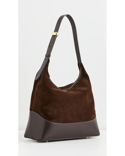 Elleme Brown Large Loop Suede/Leather Bag