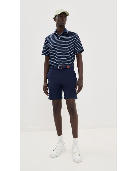 Ralph Lauren Blue On Course Matte Stretch Nylon Shorts 8 for men