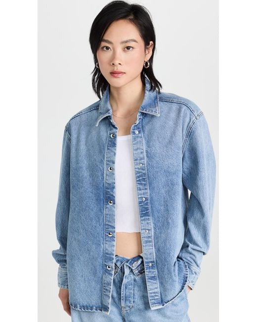 Khaite Blue Argo Top
