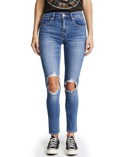721 ripped high waist skinny hotsell