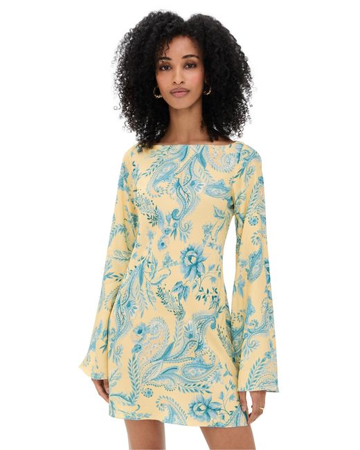 Hemant & Nandita White Mini Bias Dress