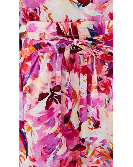 Ulla Johnson Red Rowan Short