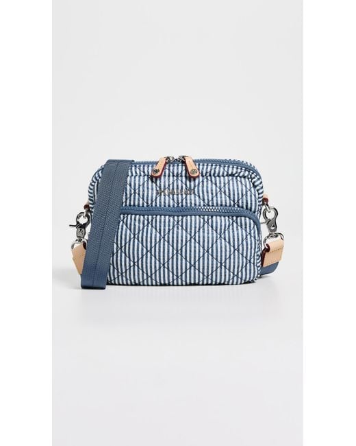 MZ Wallace Blue Small Metro Camera Bag