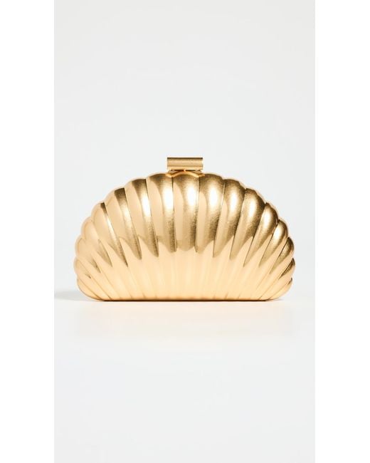 Jonathan Simkhai Natural Monet Shell Clutch