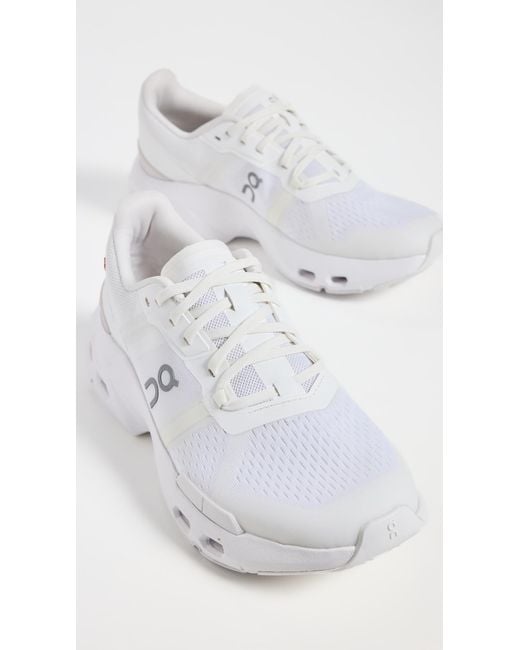 On Shoes White Cloudpulse Sneakers
