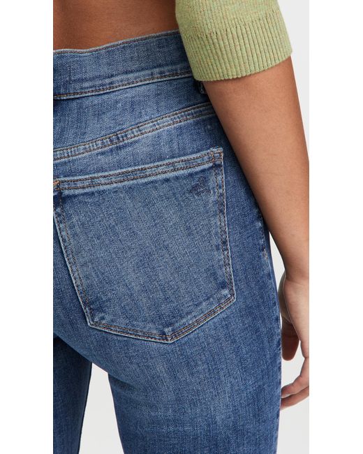 DL1961 Blue Bridget Boot High Rise Instasculpt Jeans
