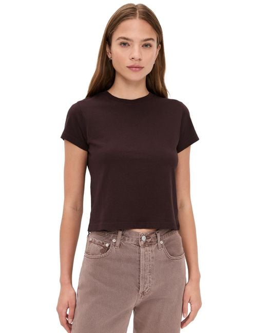 Agolde Multicolor Adine Tee: Shrunken Tee
