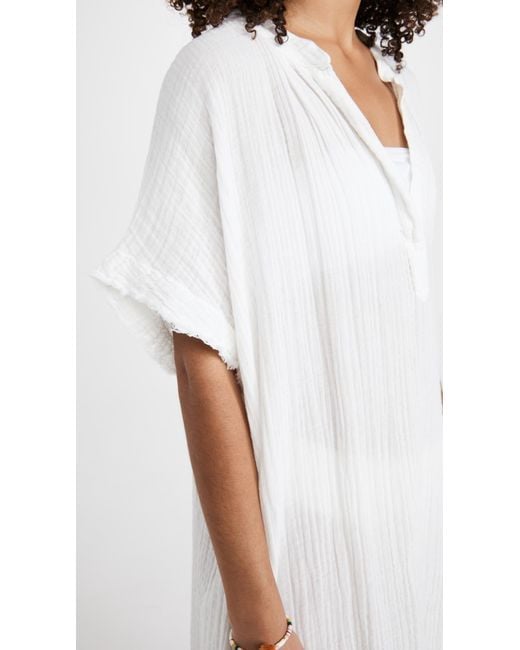 9seed White Tunisia Caftan