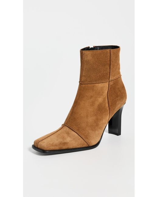 Staud Black Hendrix Ankle Boots